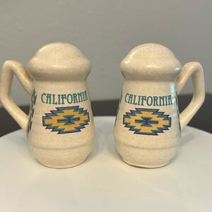 Vintage Karol Western California Pitcher Salt and Pepper Shakers “Southwestern”